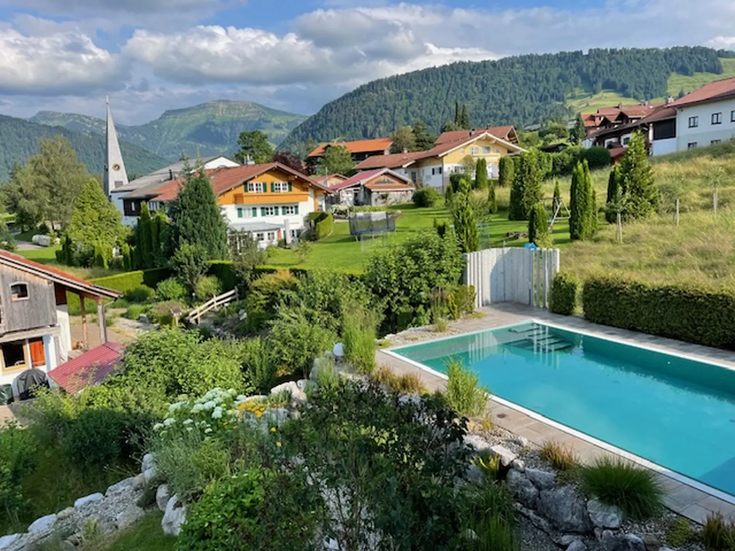 Ferienhaus beim Ferinehaus Steibis